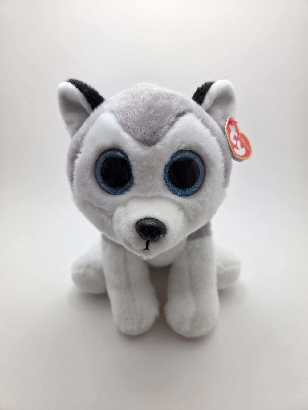 Ty Classics “Buff” the Husky (Larger 10 inch) Name in Tag